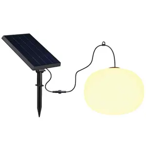 Solar lamp ArtFlow 23x17.7 cm 2.5 W - outdoor solar-powered light, compact panel