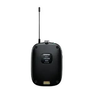 Поясной передатчик Shure SLXD1-G59, UHF 470–514 МГц, 32 канала, питание AA, 8 ч работы