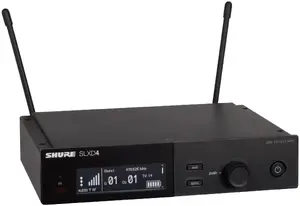 Mikrofons Shure SLXD4E-G59 Viena digitālā uztvērēja