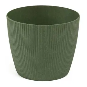 LAMELA flower pot Magnolia Jumper wood 160×140 mm green