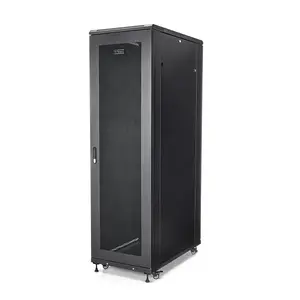 StarTech RK4236BKB 42U Enterprise-Grade Server Rack Cabinet, 19-Inch Enclosed 4-Post Rack with 36-Inch Mounting Depth