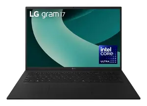 Laptop LG Gram 17ZB90TL Copilot+ — 17" (43.2 cm) WQXGA, Intel Core Ultra 7 258V, 32 GB LPDDR5x, 2 TB SSD, Intel Arc 140V, Windows 11 Pro, Black