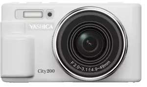 Компактная камера Yashica City 200 72 МП CMOS 10x Оптический Зум Белая