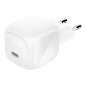 Indoor Charger Belkin WCA013kqWH Universal Fast Charging USB Type-C 1 Port White