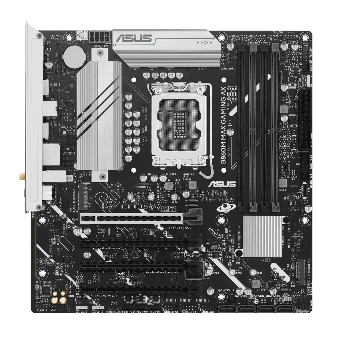 Материнская плата ASUS B860M MAX GAMING AX, 90MB1JZ0-M0EAY0 Photo 4