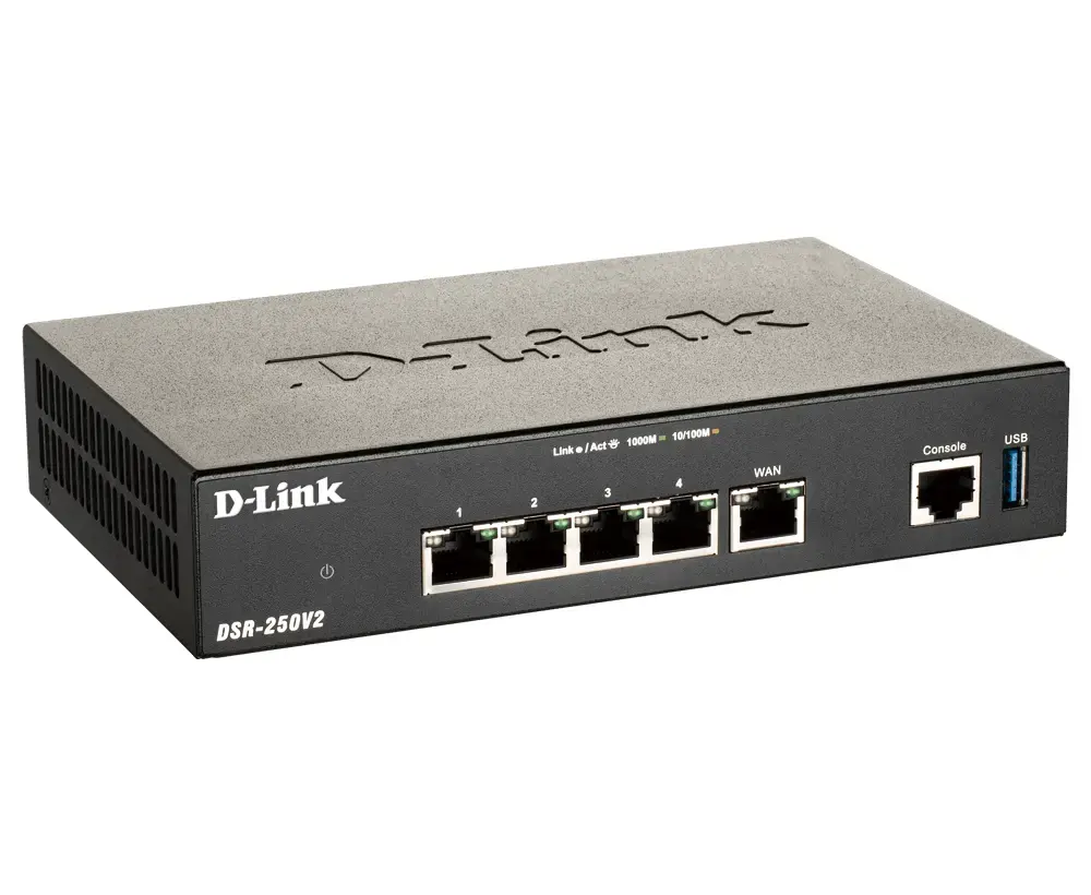 Maršrutētājs D-Link DSR-250V2 Photo 2
