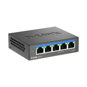 D-Link 5-portu 2.5G Multi-Gigabit Galda Slēdzis Nevadāms L2 5x2.5G Porti