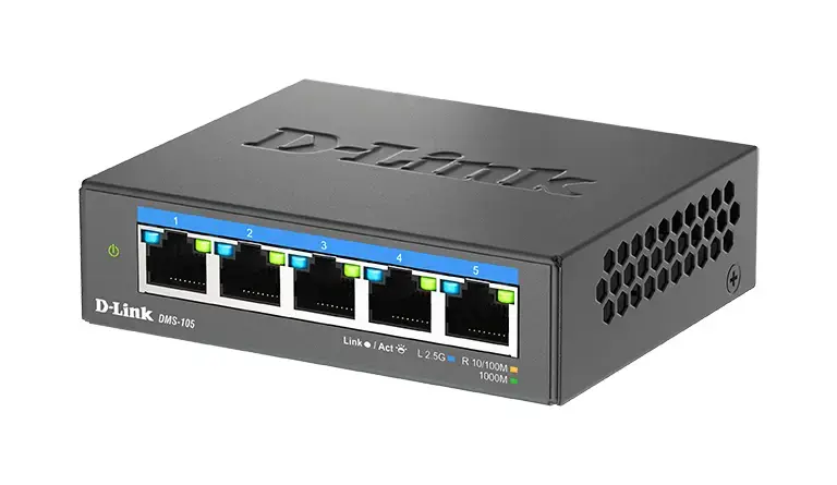 D-Link 5-portu 2.5G Multi-Gigabit Galda Slēdzis Photo 4