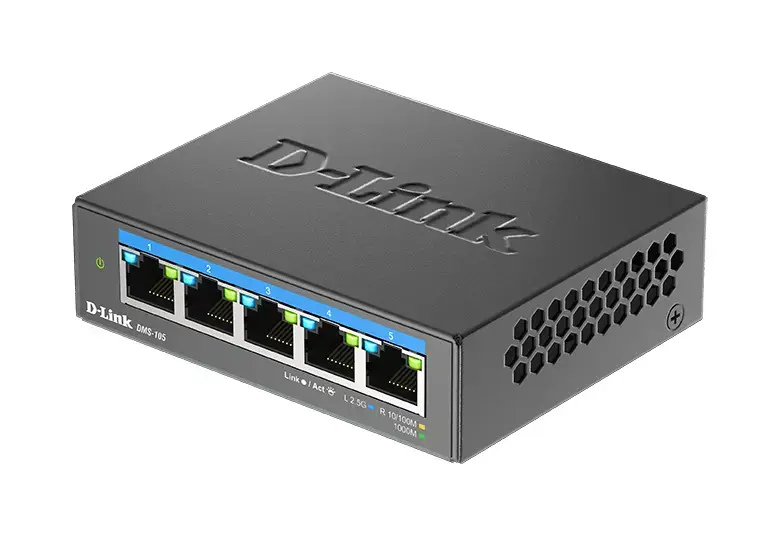 D-Link 5-portu 2.5G Multi-Gigabit Galda Slēdzis Photo 5