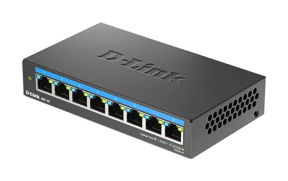 Коммутатор D-Link 8-портовый 2.5G Мульти-Гигабитный Photo 4