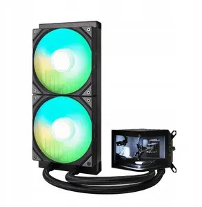 Liquid CPU Cooler TRYX L-P280A-AS2M-G0K 280mm ARGB, Black