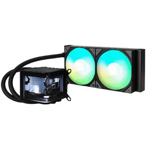 Liquid CPU Cooler TRYX L-P240A-AS2M-G0K 240mm ARGB, Black