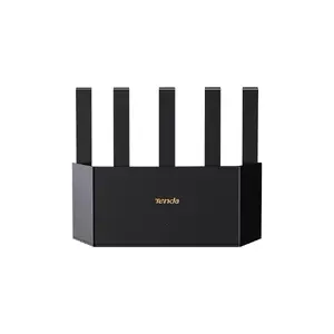 Wireless router TENDA TE3L Wi‑Fi 7 (IEEE 802.11ax), 3x Gigabit LAN, 1x WAN, 512 MB RAM, VLAN, NAT, WPA, black