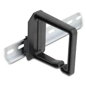 Cable bracket DeLOCK 90770 Polycarbonate Black