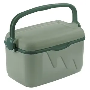 Portable refrigerator Curver 261196, 10 L, green, polypropylene, BPA-free, 1.13 kg, handle