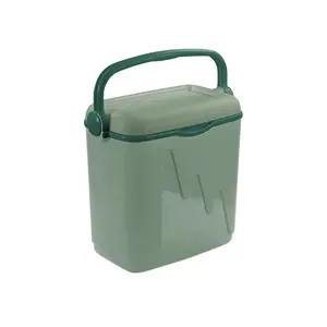 Portable cooler Curver 262272 — 20 L, polypropylene, green, carry handle, BPA-free