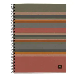 A4 hardcover writing notebook Maul A616299 — 120 sheets, 80 g/m², squared paper, multiple cover colors