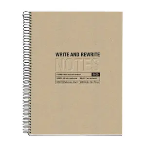 Writing notebook Maul A604779 A5 hardcover, 120 sheets, lined, 80 g/m², beige
