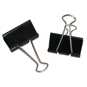 Paper Clip WEDO 64 21425 Metal Black 1 pc
