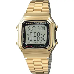 Rokas pulkstenis CASIO VINTAGE 32 mm — sieviešu analogs, tērauda korpuss