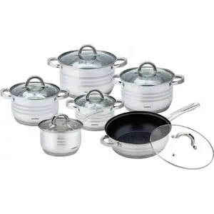 Cookware set Klausberg KB-7698, 12-piece kitchen pots and pans set