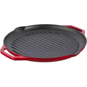 Grill Frying Pan Sourcing 34 cm, enameled surface, model FRYP34R