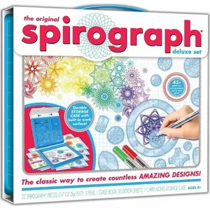 Набор Spirograph Deluxe 1001Z — набор для рисования с шестерёнками и шаблонами