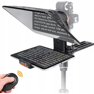 Teleprompter pārskatīšanas monitors LensGo TC12 priekš kameras un 12,9" planšetdatora
