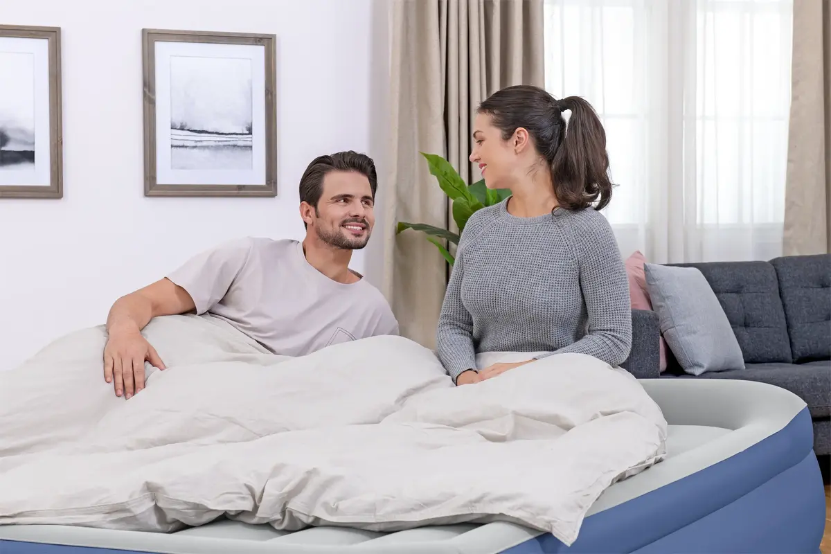 Bestway Tritech King air mattress with AC pump Photo 4