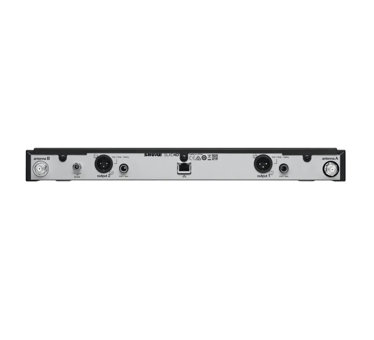 Shure SLXD2 bezvadu divu mikrofonu sistēma Photo 2