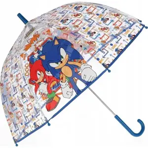 Kids Euroswan transparent automatic umbrella 48 cm polyester Sonic The Hedgehog SN7152MC