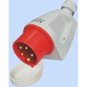 Стационарная вилка Elektromet 16A 4P 400V модель 922061