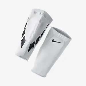 Наколенники (легкие защитные гетры) NIKE Guard Lock Elite — для взрослых мужчин, Спандекс 13% / Полиэстер 59%