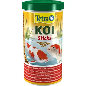 Сухой корм для прудовых рыб Tetra Koi Sticks 0,65 кг (4 л) — палочки для кои и прудовых рыб