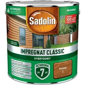 Wood Impregnator SADOLIN Impregnat Classic Hybrydowy 7 lat, Pine, 2.5 L