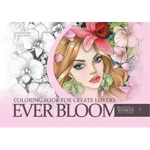 Fresh A4 Creative Coloring Book Pink