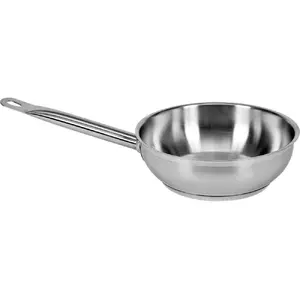 Saucepan YATO YG-00080, 2 L, round satin steel, Ø20 cm, H 65 mm, wall 0.8 mm