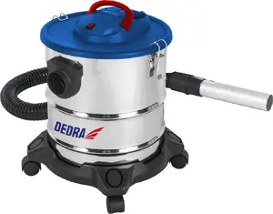 Rūpnieciskais putekļsūcējs Dedra 6594 — 1200 W, 20 l tilpums, sausa un mitra tīrīšana