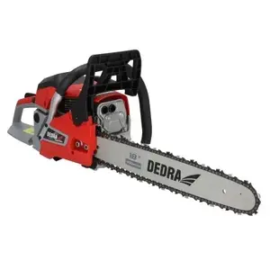 Бензопила Dedra DED8718, шина 45 см, двигатель 2.4 кВт