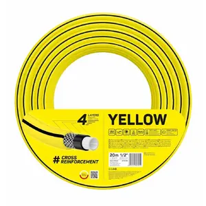 Садовый шланг Cellfast 3/4" (19 мм) 30 м — желтый, модель 10-521