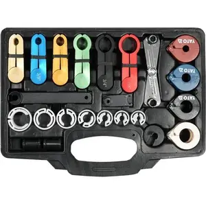 YATO YT-06301 car kit — multi-colour 23-piece automotive tool set