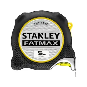 Tape measure STANLEY FMHT38214-0 — 5 m, retractable tape, black/yellow housing