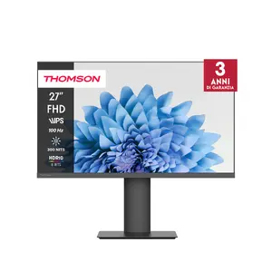 Thomson M27FB5C14 computer monitor 27 inch Full HD LED 1920 x 1080 pixels IPS 16:9 built-in speakers USB hub VESA mounting height adjustment black
