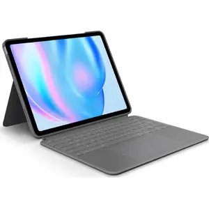 Logitech Combo Touch Keyboard QWERTY US International Grey Trackpad