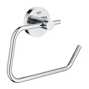 Wall-mounted soap dish GROHE Essentials, chrome, 167×119 mm