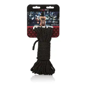 Бондаж CALEXOTICS SCANDAL BLACK BDSM ROPE 10 M