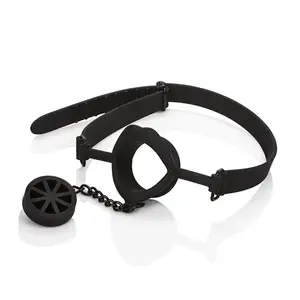 Силиконовая пробка CALEXOTICS Gag CalExotics Scandal D-243634 черная — силикон, черный