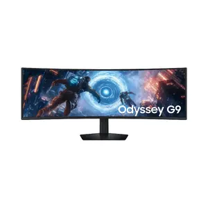 Samsung G91F computer monitor 49-inch Dual QHD LCD 5120 x 1440 pixels 1 ms 32:9 black