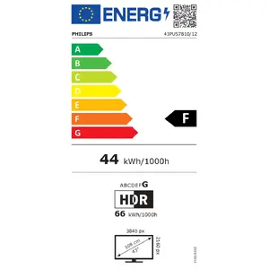 Television Philips 43PUS7810/12 43" Smart TV TITAN OS UHD