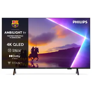 Television Philips 43PUS8510 43" QLED 4K Ultra HD (3840x2160), HDMI 2.1, Ambilight, Wi‑Fi, Bluetooth 5.2